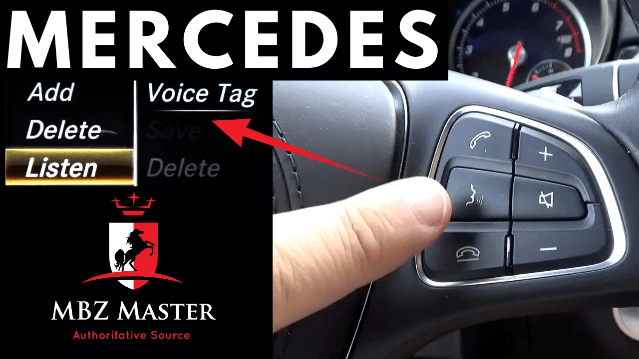 Mercedes Voice Tag