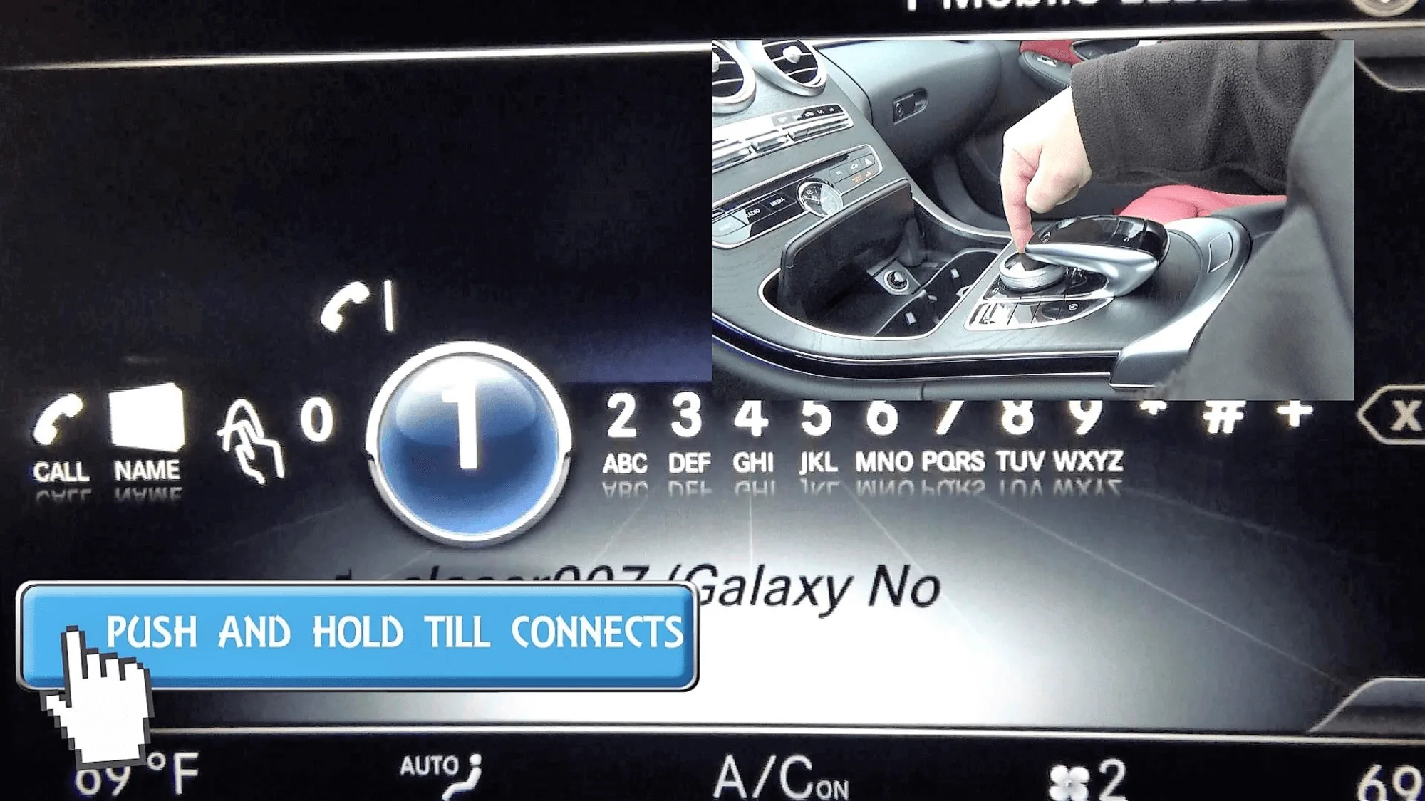 Mercedes Speed Dial Demo