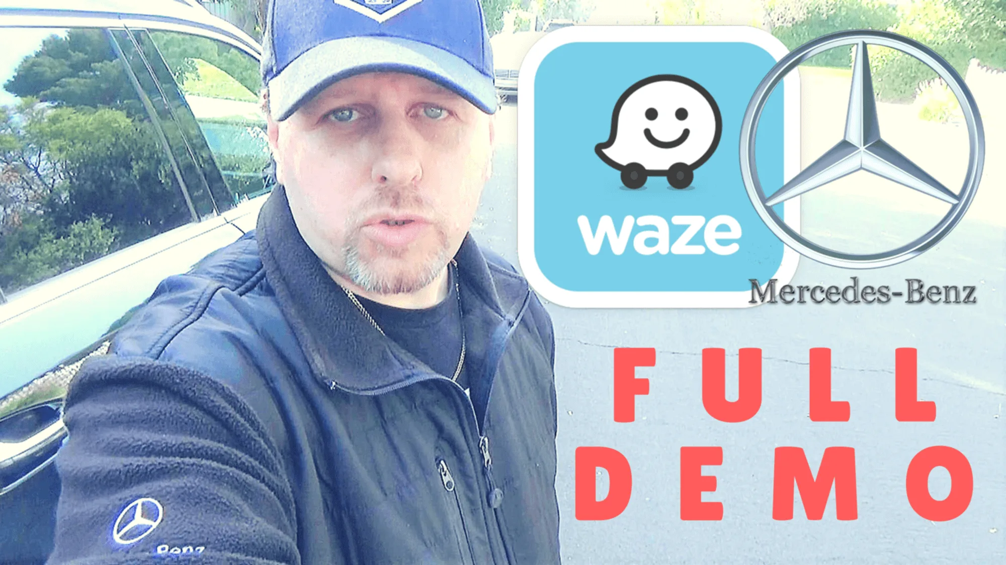 Mercedes Waze Demo