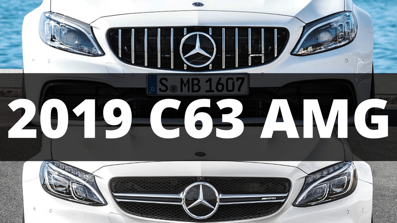 2019 Mercedes-Benz C63 AMG